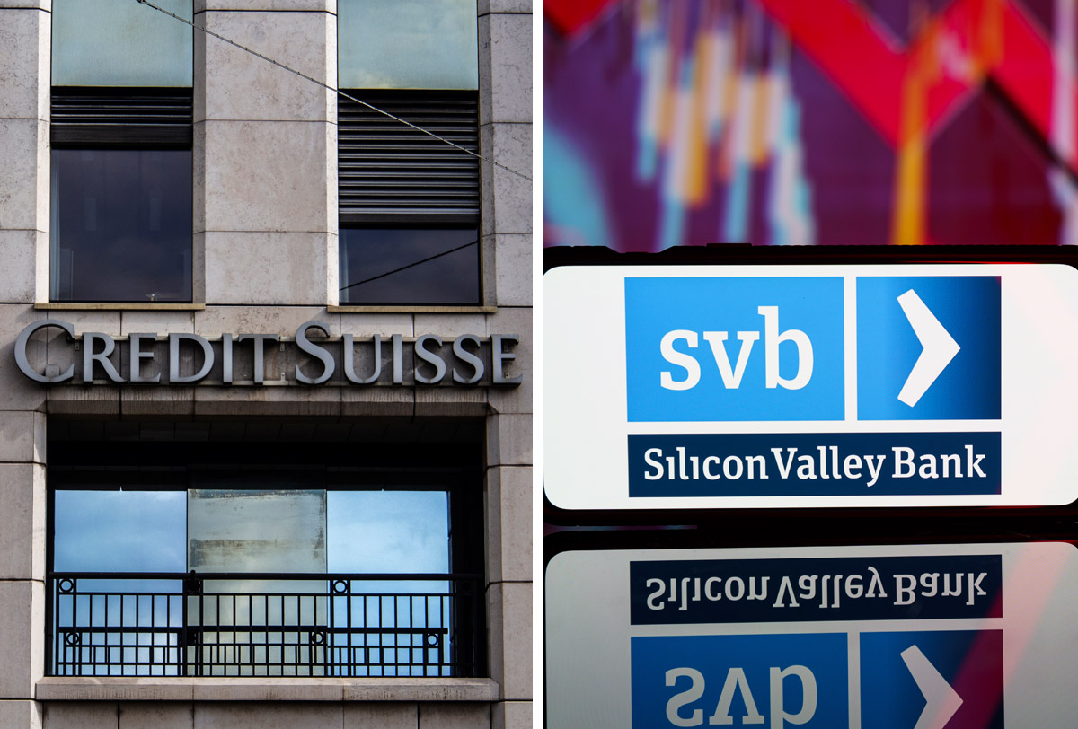 What happened to Credit Suisse and Silicon Valley Bank?